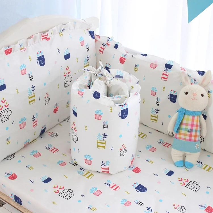 Симпатичные завод качество печати набор постельных принадлежностей для детской