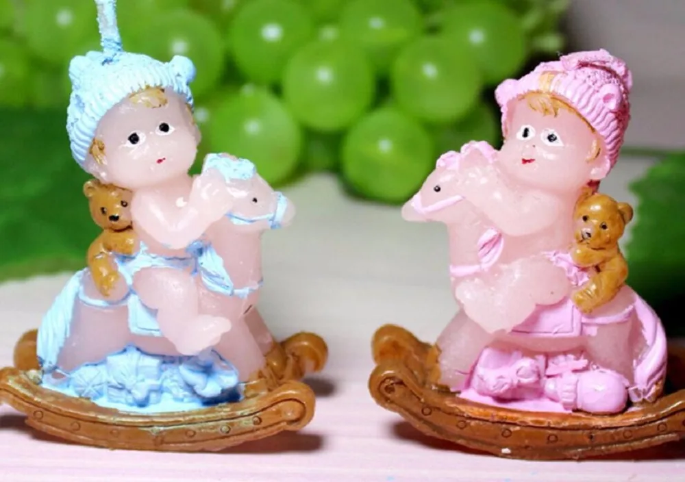 10 шт. милые детские свечи для свадебного детского душа сувениры на день рождения