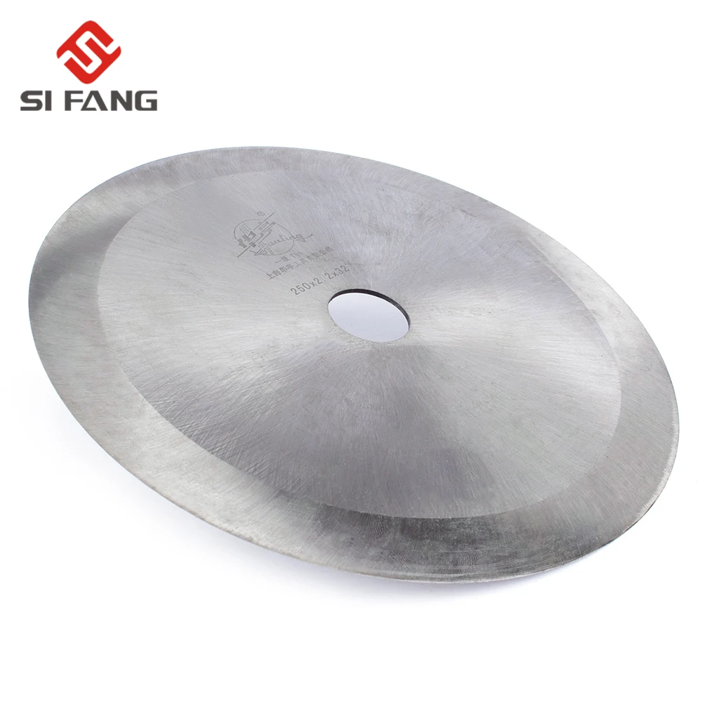 

250 *32*2.2mm HSS Circular Saw Blade Cutting Disc Saw for Cutting PC material / cloth / aluminum / copper tube no Tooth