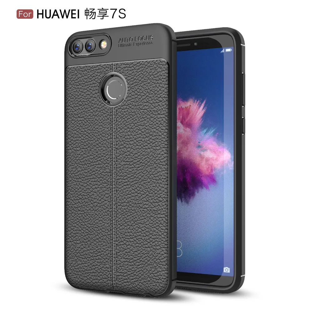 Huawei P Smart чехол Fundas P Smart TPU силиконовый бампер противоударный мягкий чехол из углеродного волокна для телефона s чехол для huawei P Smart