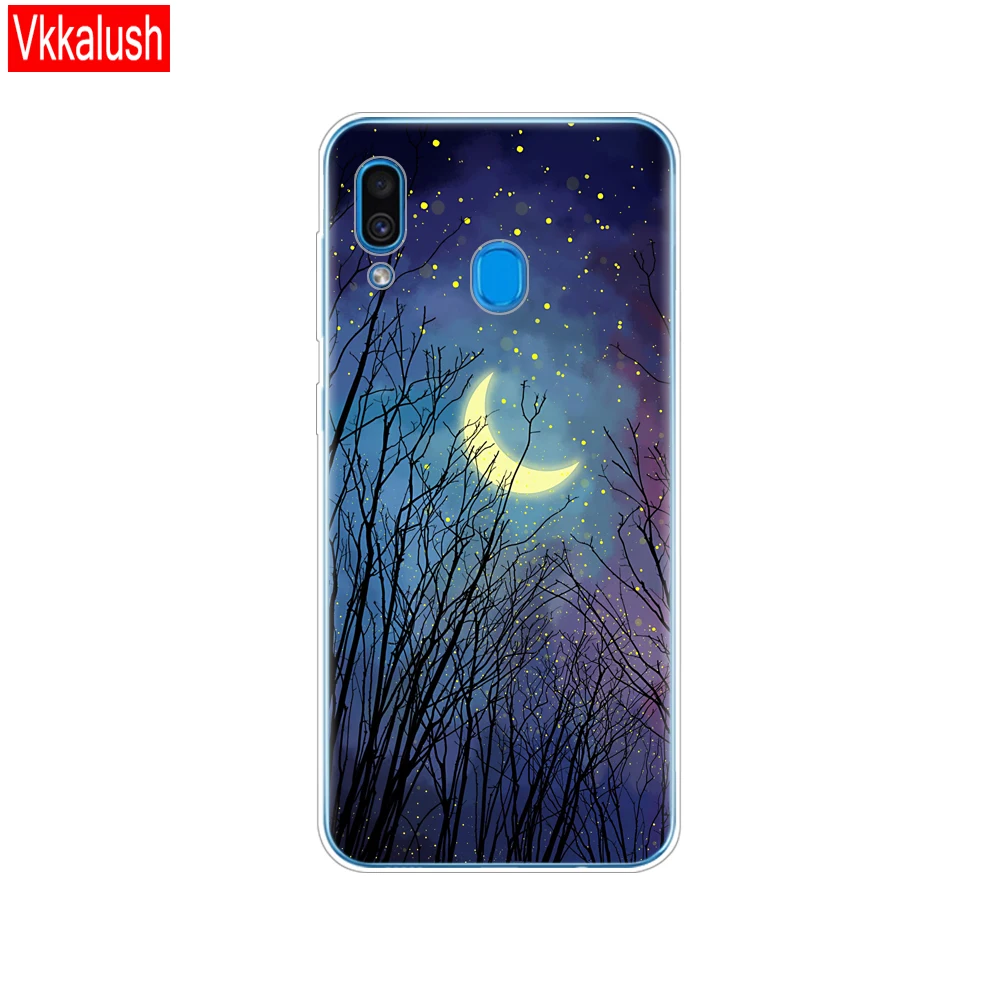 11047 Чехол для samsung Galaxy A20 чехол A20E полиуретан) и силикона с откидной крышкой для samsung A20 20 A205F A20E A202F чехол Мягкие Чехлы бамперы - Цвет: 11047