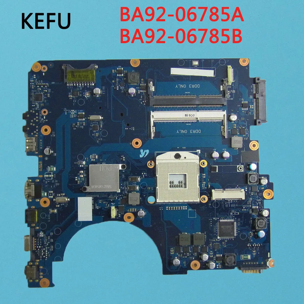 Материнская плата KEFU R540 для ноутбука SAMSUNG материнская HM55 BA41 01342A DDR3 тест