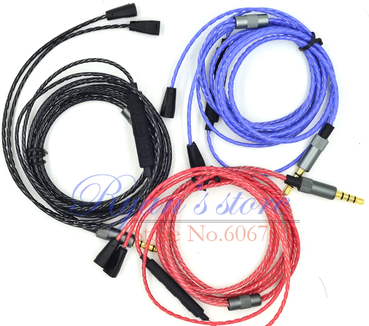 Сменный аудиокабель провод с пультом ДУ и микрофоном для наушников sennheiser IE8 IE80 IE8I