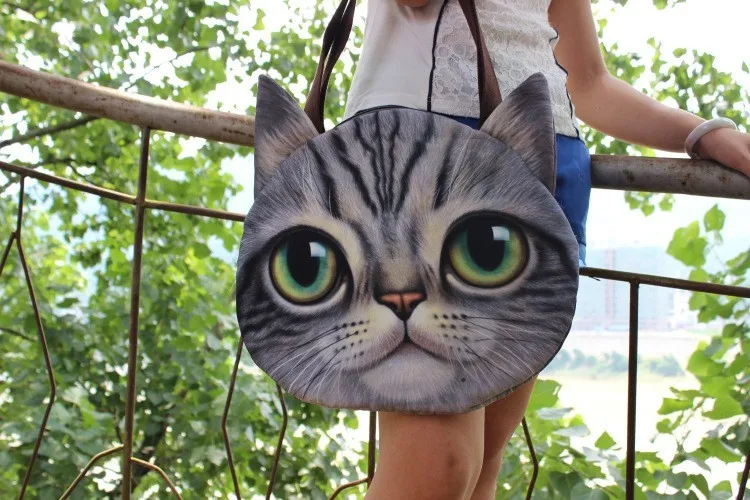 SMOOZA Cat 3D сумасшедшая распродажа, модная Ретро женская сумка, сумка на ремне, дизайн, Весенняя женская сумка на плечо, женская сумка в форме кошки