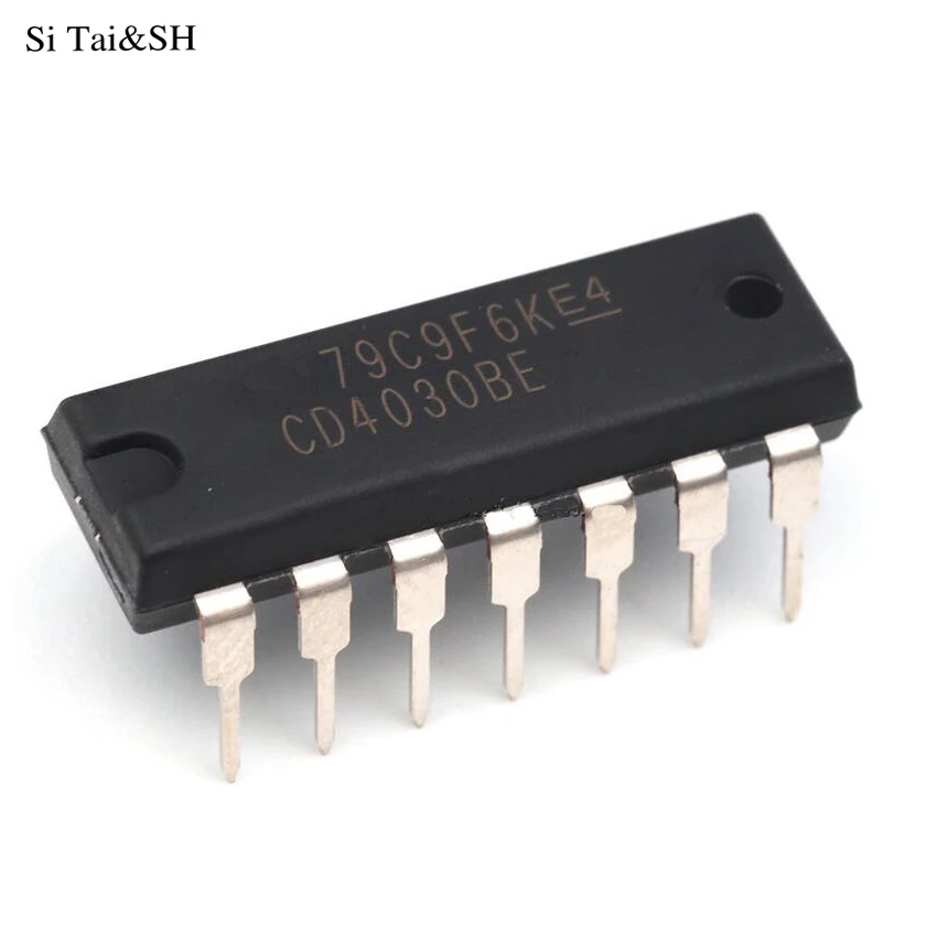 Бесплатная доставка 1 шт./лот CD4030BE CD4030 S line four XOR gate DIP14 новый оригинальный|Реле| |