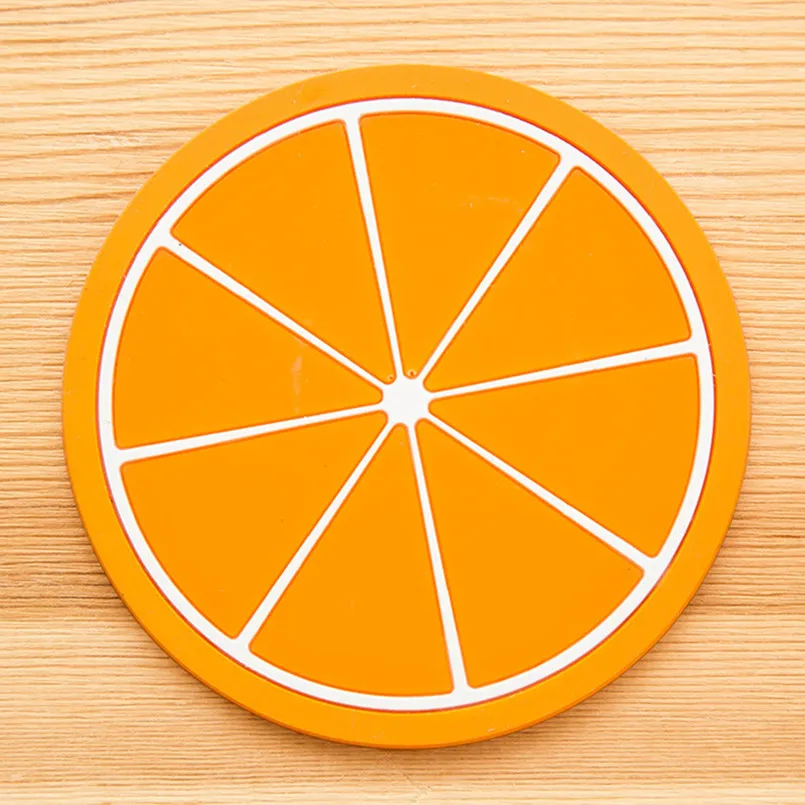 2 шт. Lytwtw's силиконовый коврик для стола в виде фруктовой чаши|table mat|coaster drinkpad coaster