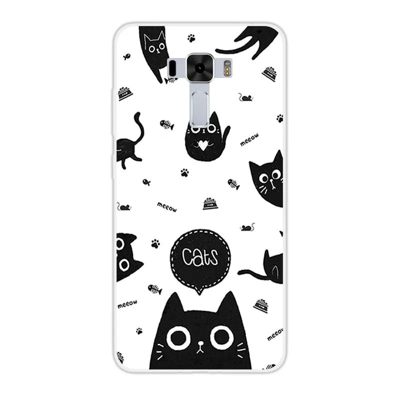 Для Asus Zenfone 3 Laser ZC551KL кокосовый чехол мягкий TPU силиконовый для ZC 551KL Capa ZC551 KL чехлы