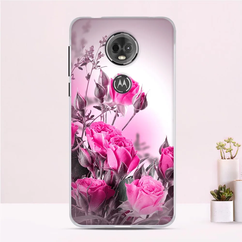 Чехол для телефона Motorola Moto E5 Plus Funda с 3D рельефным узором мягкий чехол из ТПУ
