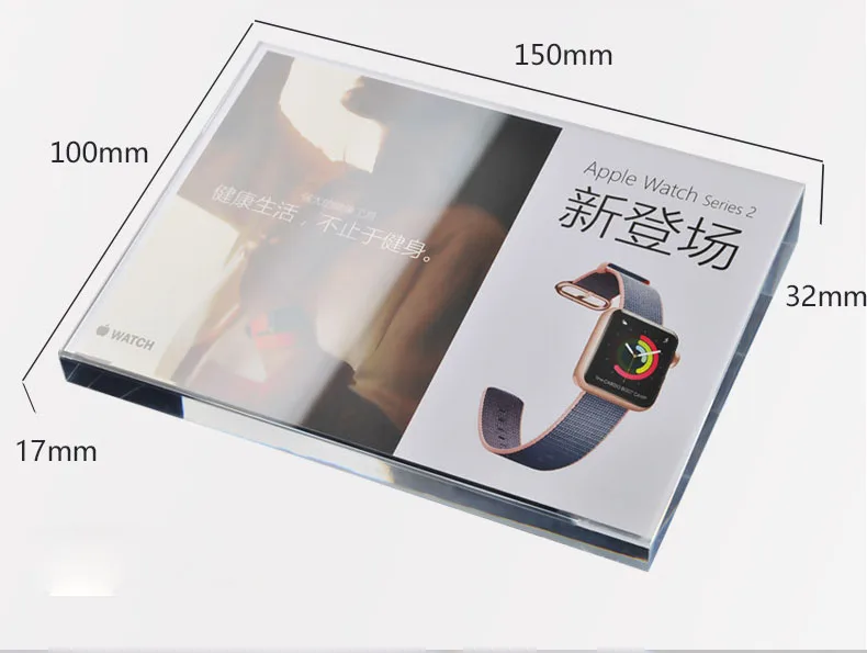 А6 кристалл акриловый ценник информация дисплей билеты Цена Этикетка Знак карты