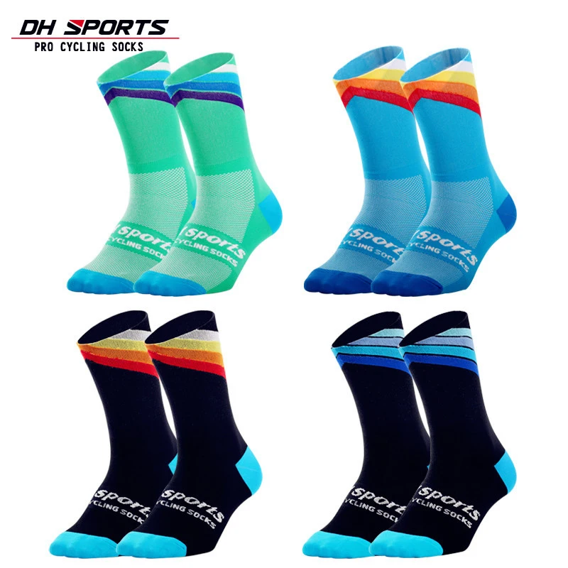 DH Спортивные профессиональные новые носки для велоспорта бега спортивные