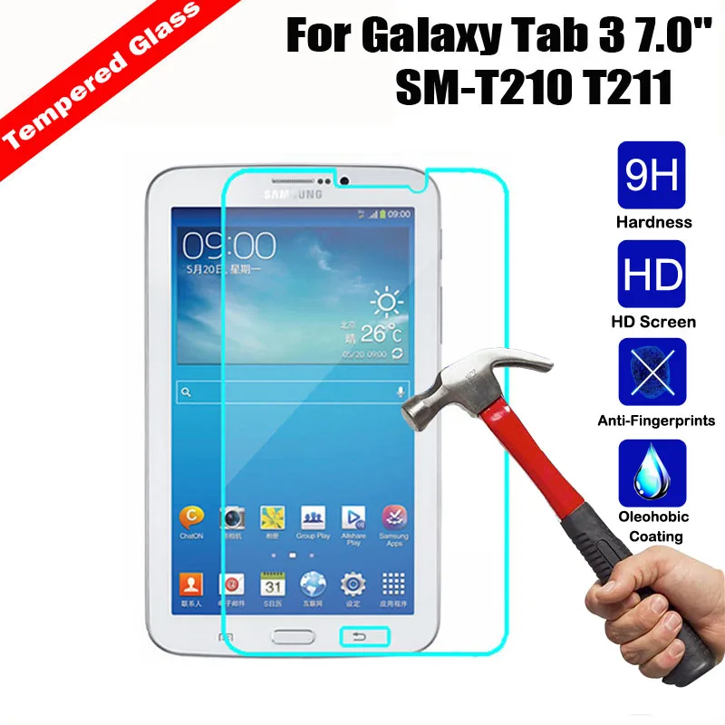2 шт Защитная пленка для планшета для samsung Galaxy Note 10,1 N8000 N8010 N5100 Tab 3 P5200 T111 T211 T230 закаленное Стекло Защитная крышка