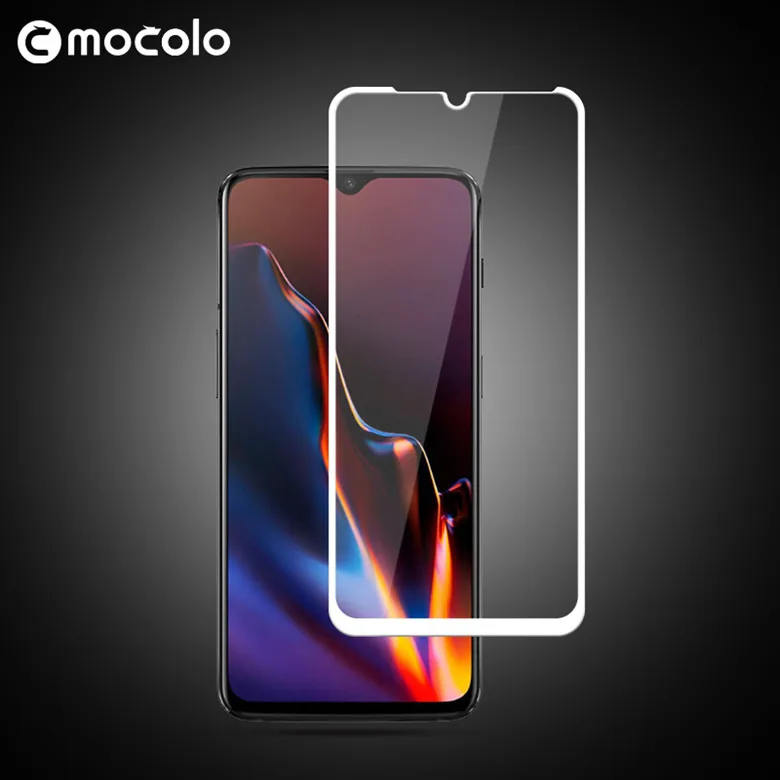 Mocolo oneplus 6 T стекло oneplus 6 закаленное стекло пленка 2.5D полное покрытие экрана протектор для oneplus 6 T 1+ 6 T one plus 6 6 T стекло - Цвет: For Full Cover White