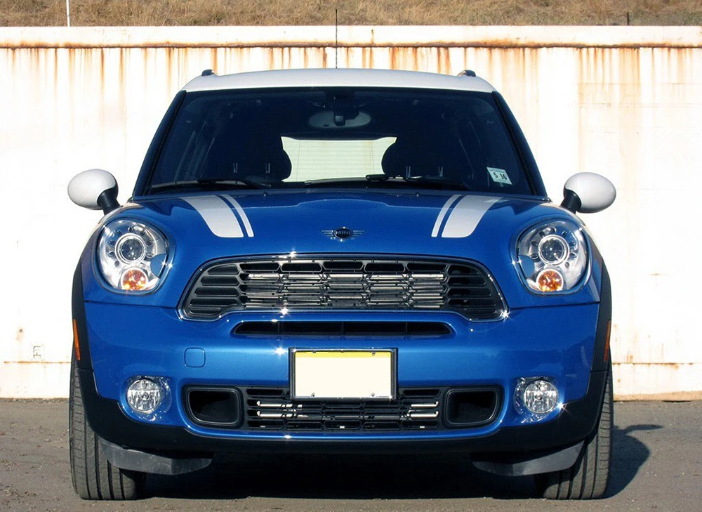 Наклейки на капот для автомобиля, наклейка на голову в полоску для MINI Cooper One S JCW Countryman Clubman R55 R60 R61 F54 F55 F56, автомобильные аксессуары