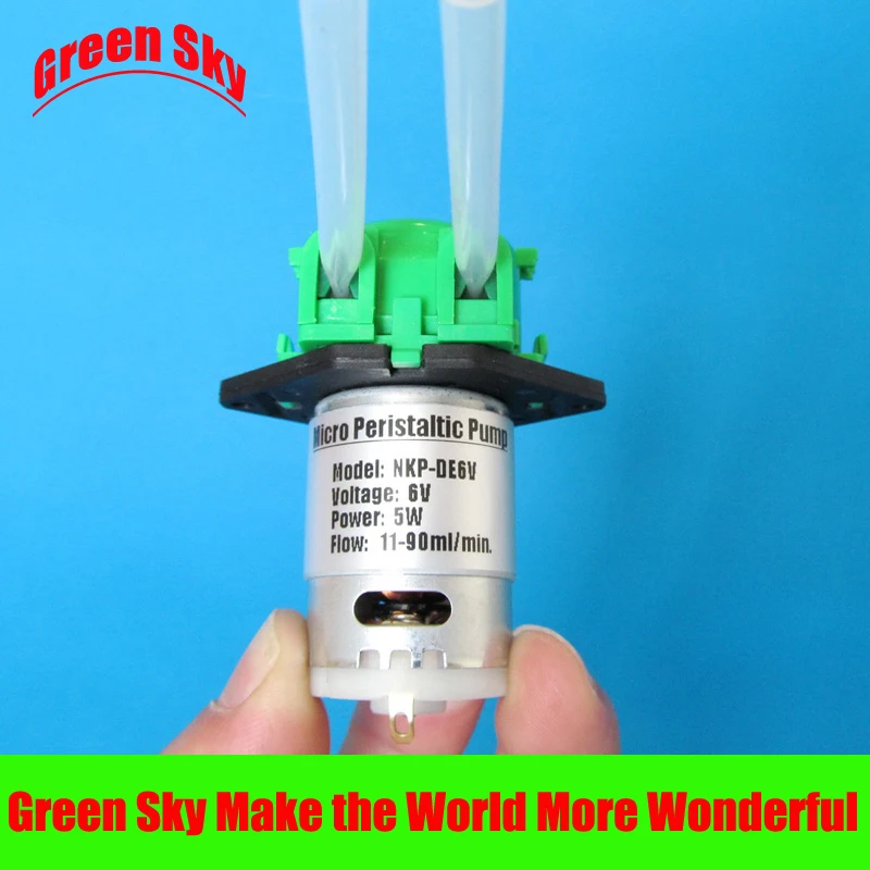 Перистальтический дозирующий насос высокого качества 11 ~ 90 мл/мин. dc 3v/6v/12v/24v|pump