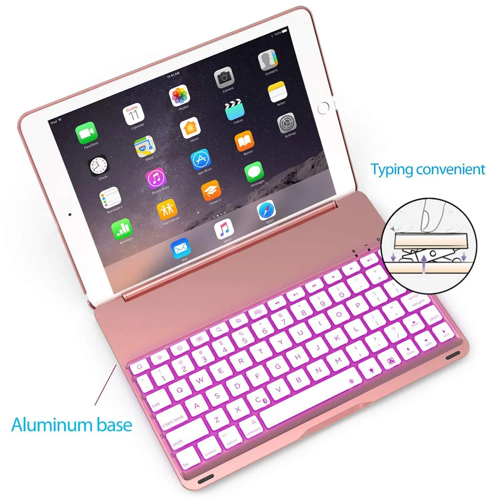 Корпус клавиатуры подходит для iPad 9 7 2018 6th/iPad 2017 5th/iPad Air1 bluetooth-клавиатура с