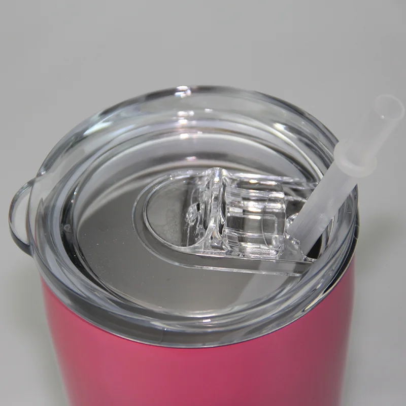 1 шт. 12 унц. Stemless Wine Tumblers портативная вакуумная Изолированная пивная кружка из