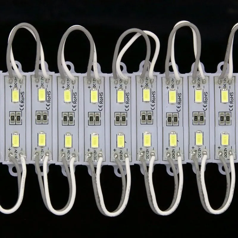 DC12V 5630/5730 2LED 3LED LED Module small size IP65 waterprood Sign Backlight Modules Advertising Light Box 3609 2smd 3smd | Лампы и