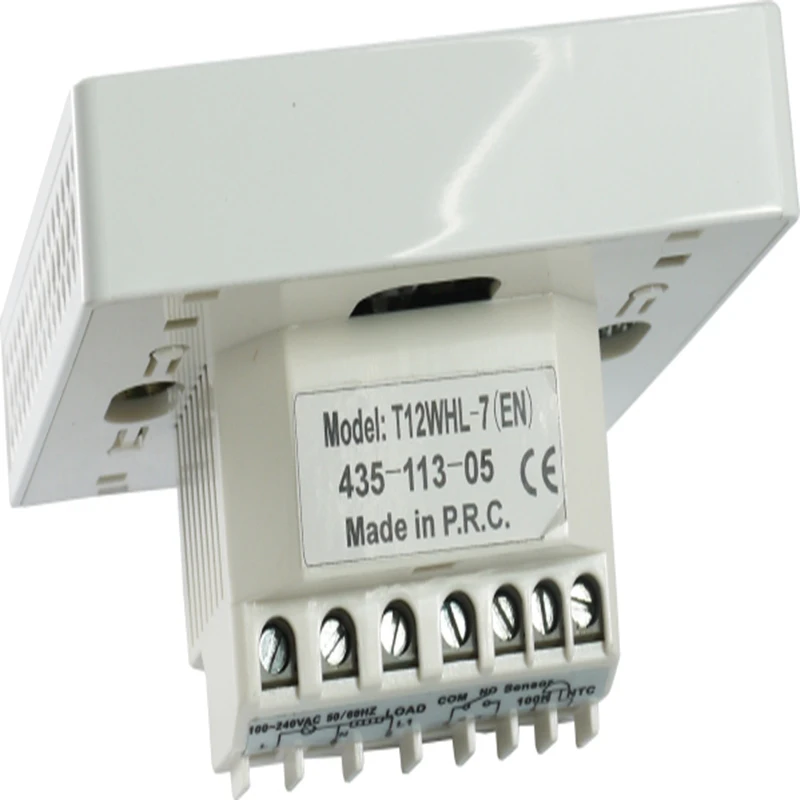 Цифровой комнатный термостат для проводной системы отопления воды T12 WHL 7(EN) 485