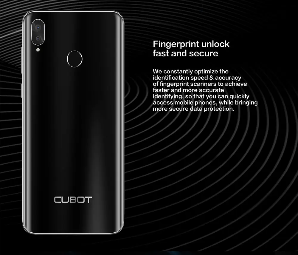 Cubot R15 смартфон 6,26 ''19:9 Капля воды Экран MT6580P 4 ядра Android 9,0 2 ГБ+ 16 Гб пальца ID двойная задняя камера 13MP 3000 мАч