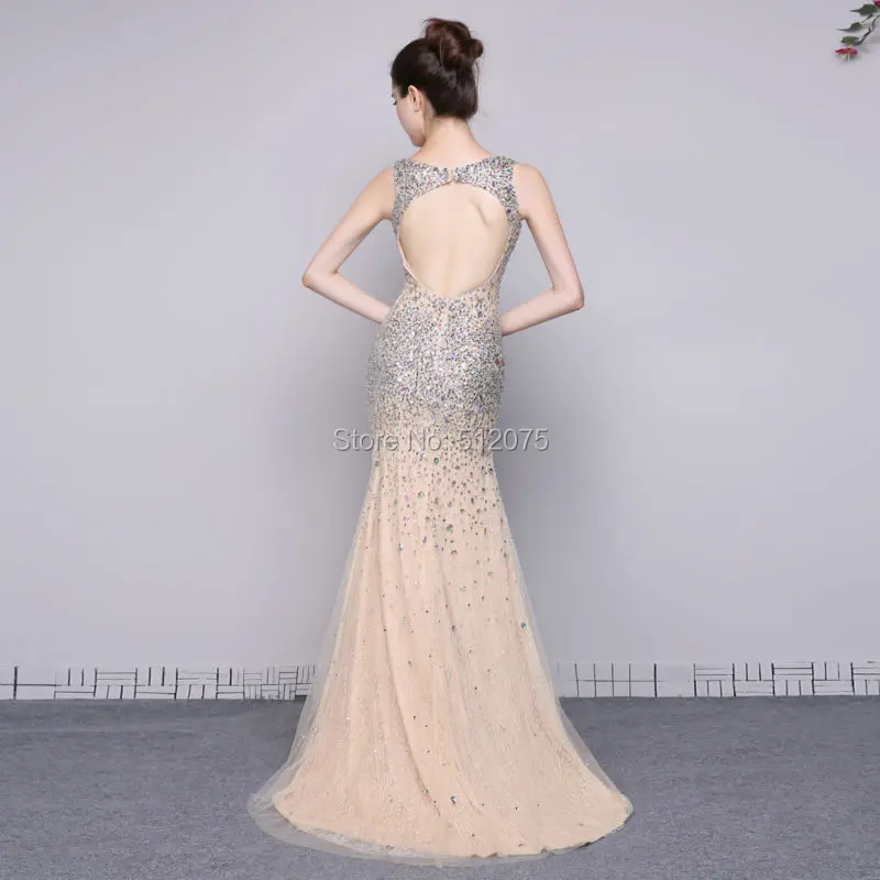 Настоящая фотография Vestido Longo Тюль V Средства ухода за кожей шеи Спагетти ремень