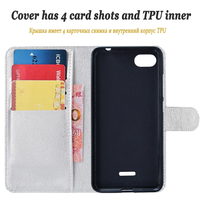 Leather Soft Silicone Pretty cute Case For Xiaomi Redmi 6 6A Pro Flip Stander Wallet Phoen Cover | Мобильные телефоны и