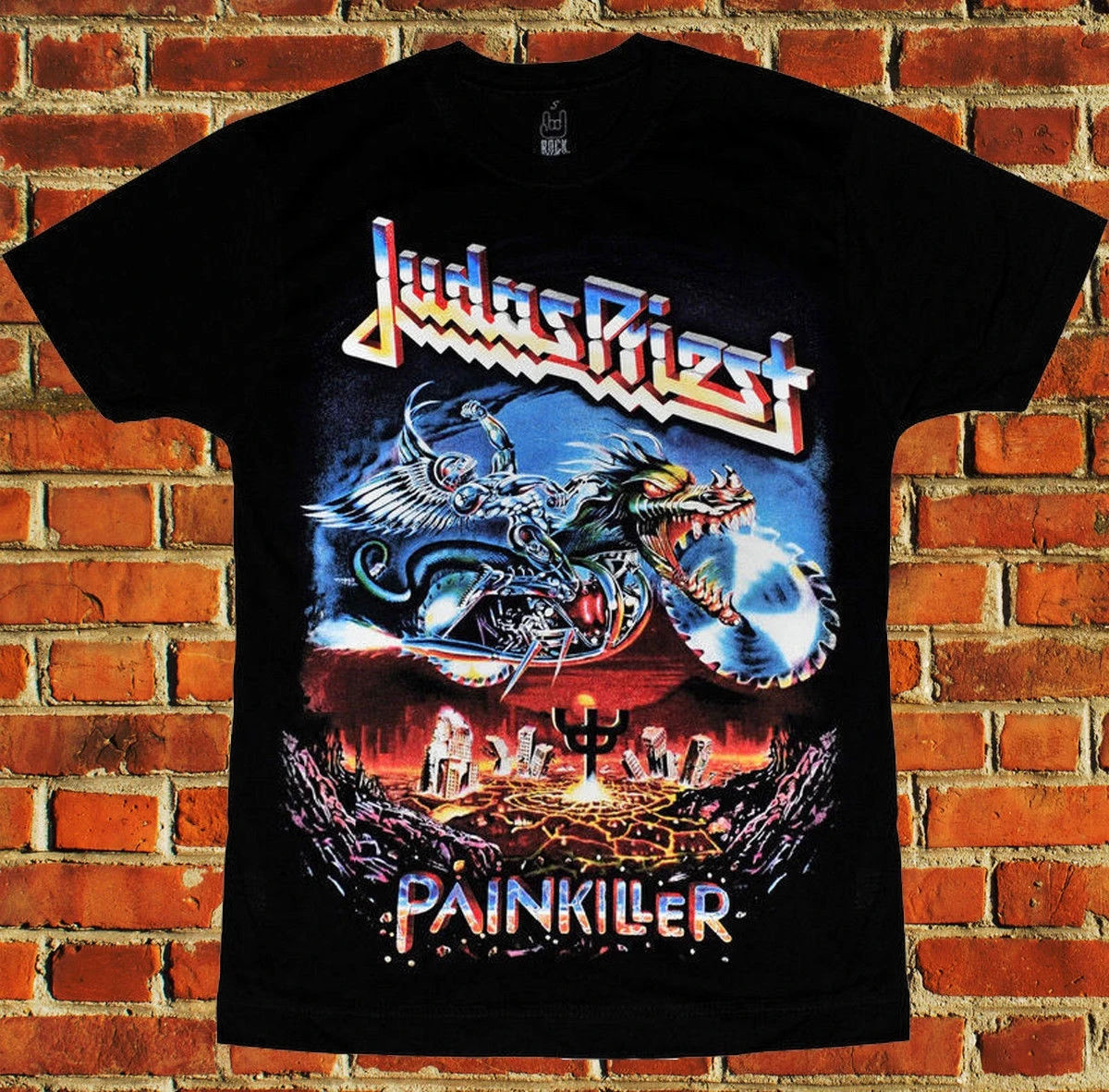 RAREE хард рок панк металл группы Judas Priest обезболивающее Новая мода на каждый день