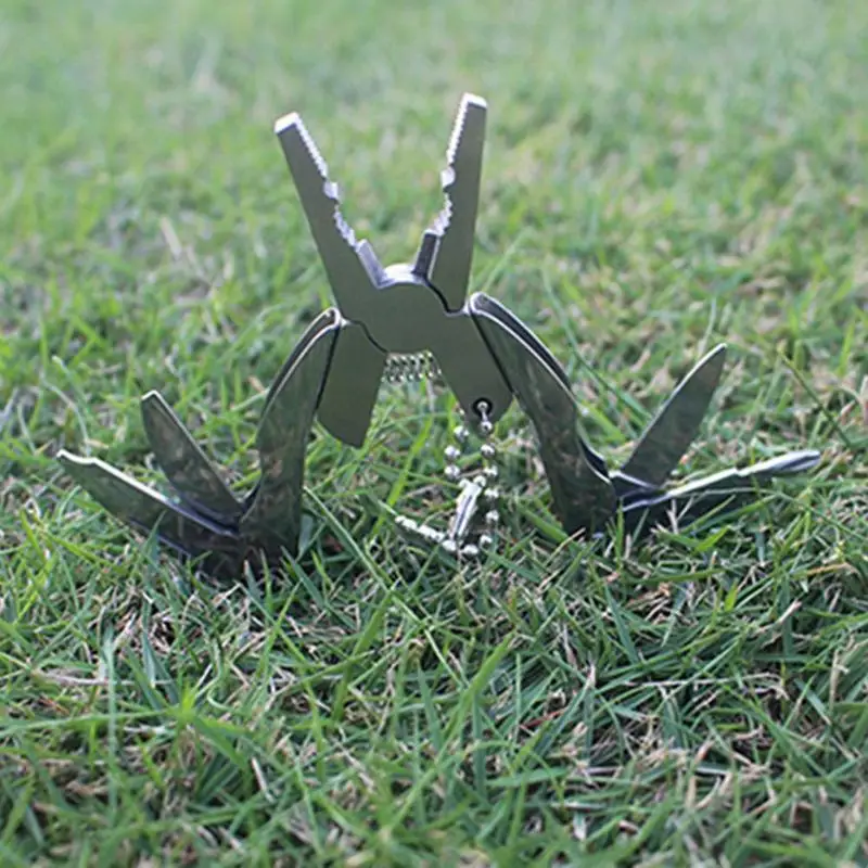 Многофункциональные мини складные плоскогубцы портативные уличные ручные