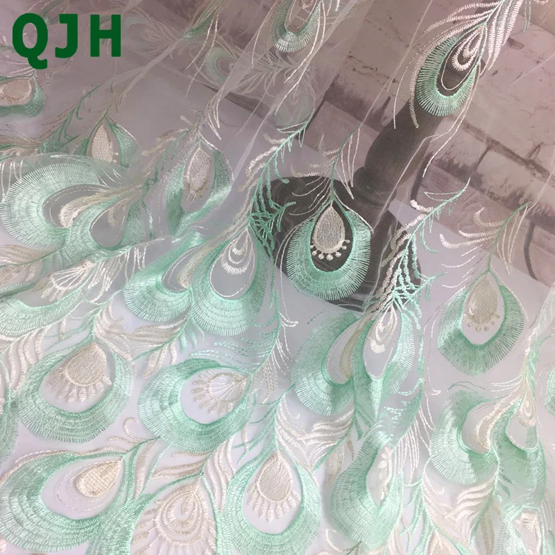 Последние 1 ярд африканская Тюль Швейцарский маркизет кружевные ткани белое