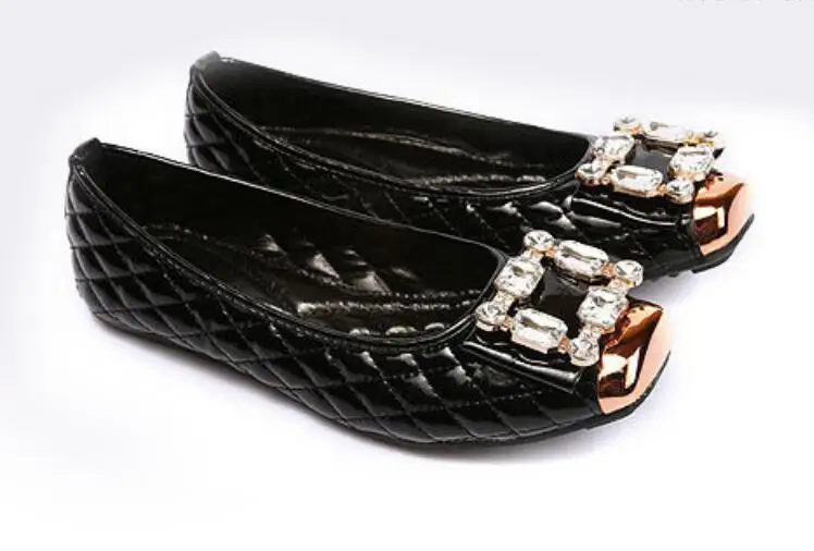 Chaussures femme 2020 женские балетки на плоской подошве Туфли с квадратным Глубина