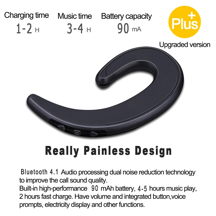 Вы первый Bluetooth наушники беспроводные наушники громкой связи одно ухо беспроводные наушники Bluetooth гарнитура с микрофоном для телефона