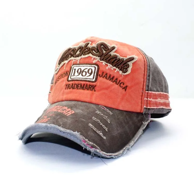 Мужская винтажная ковбойская Кепка Snapback Регулируемая с вышивкой для папы