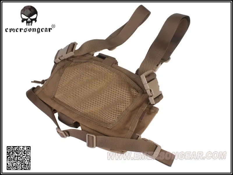 Emerson светильник Кая нагрудная установка серо коричневый EM7441CB|chest rig coyote|coyote chest