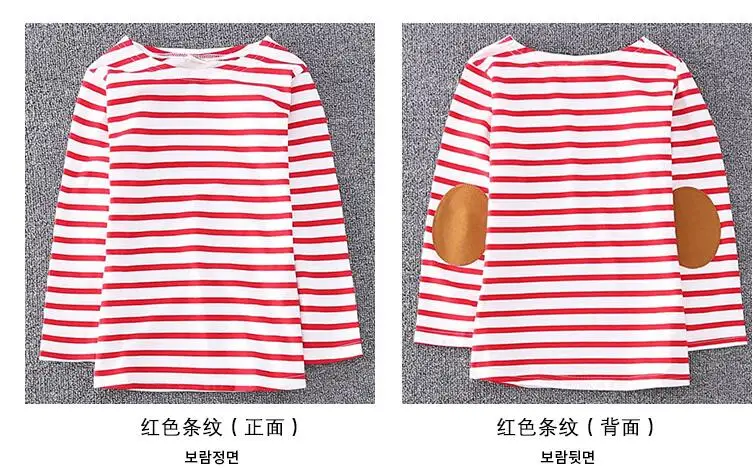 2017 г. Весенняя детская одежда футболки для мальчиков футболка в красно белую