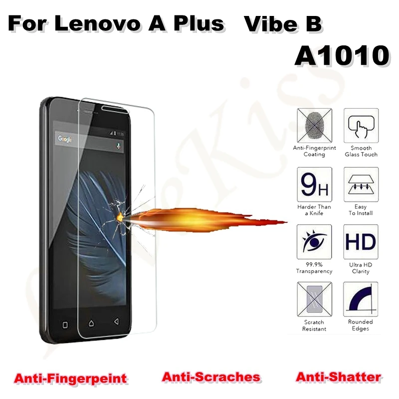 0 26 мм 9H Премиум Закаленное стекло для Lenovo A Plus A1010a20 Vibe B A1010 A20 APlus Защитная пленка