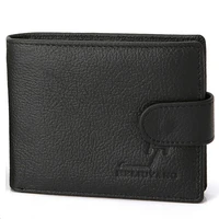 barhee genuine leather wallets for men short purse cowhide small bifold male card holder carteira wallet sac portefeuille homme