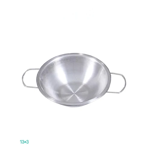 hot pot pan 1 шт. детская забавная кухонная игрушка из нержавеющей стали кастрюли кухонная посуда Серебряная Миниатюрная игрушка ролевые игры подарок для ребенка - Цвет: hot pot pan
