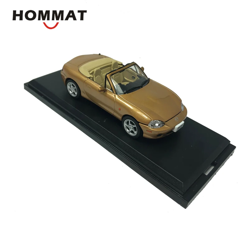 Hommate 1/43 2001 Mazda Roadster Cabriolet модель автомобиля сплав металла 1:43 литые игрушечные