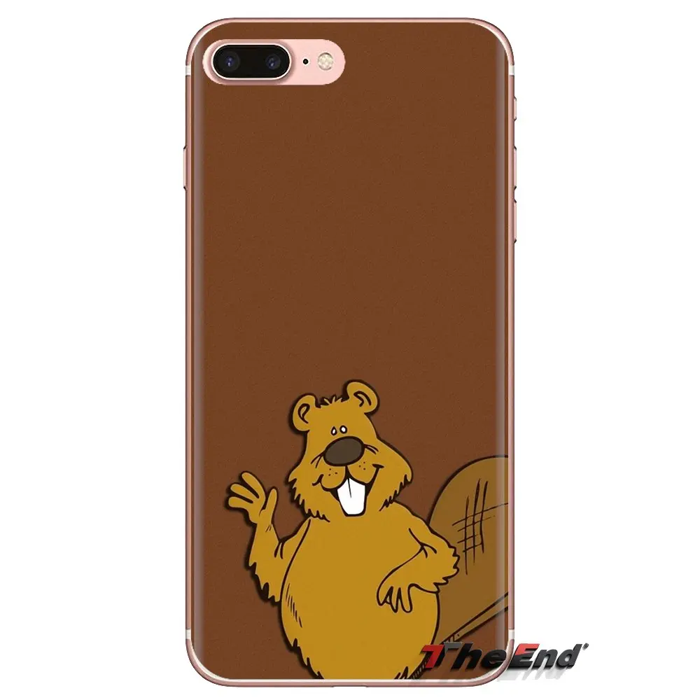 For Huawei Nova 2 3 2i 3i Y6 Y7 Y9 Prime Pro GR3 GR5 2017 2018 2019 Y5II Y6II cute beaver minimalism art Mobile Phone Case Cover |