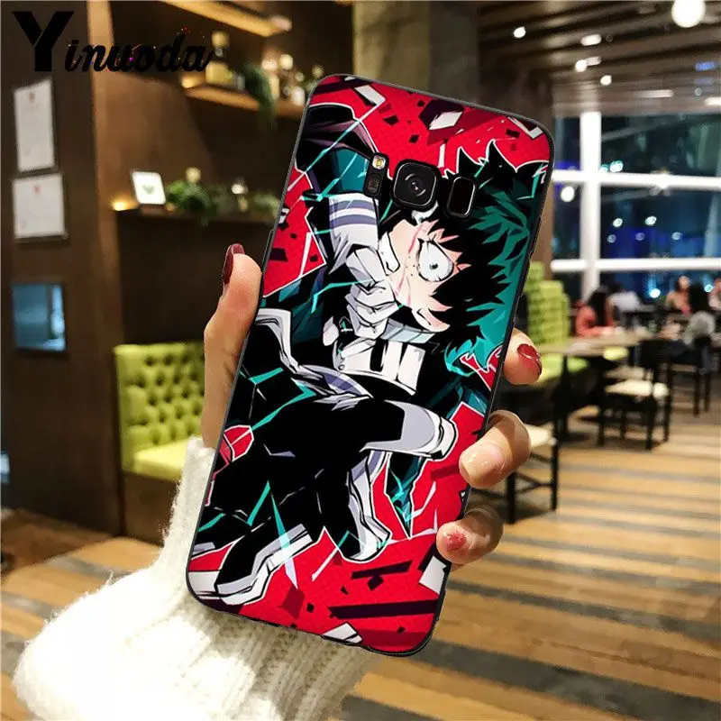 Чехол для телефона Yinuoda с аниме Мой герой боку нет героев Академии deku и bakugou GALAXY s5 s6