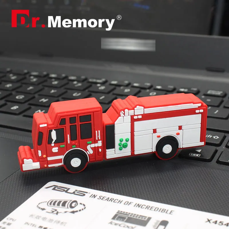 Флеш-накопитель USB флеш-накопители 8 Гб Огнетушитель пожарный двигатель флешки 32 Гб персонализированные 4 Гб 16 Гб карта памяти USB диск подарки