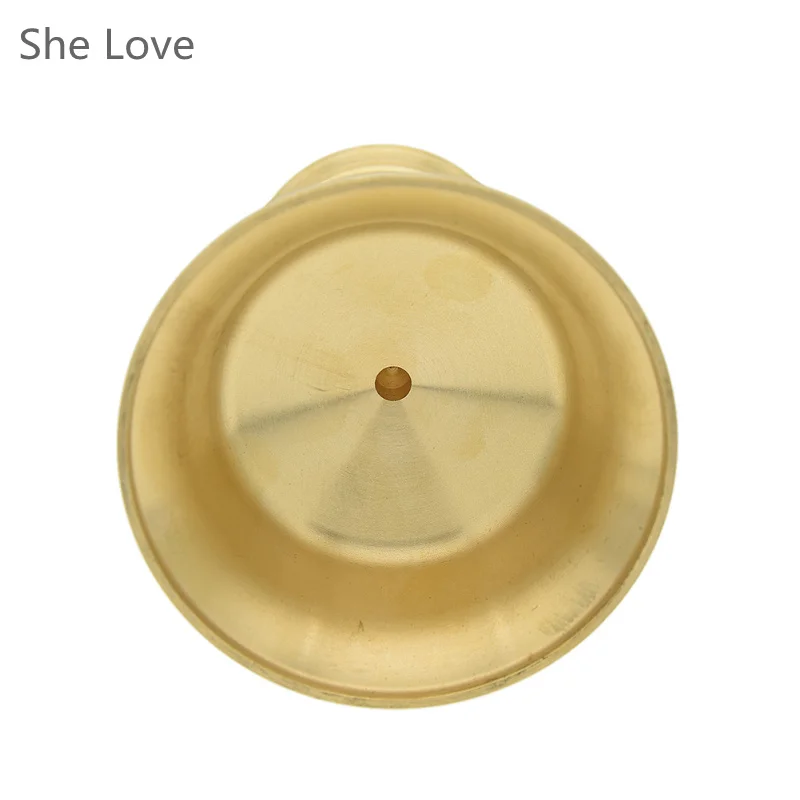 Медный подсвечник масляная лампа держатель тибетское масло латунь товары