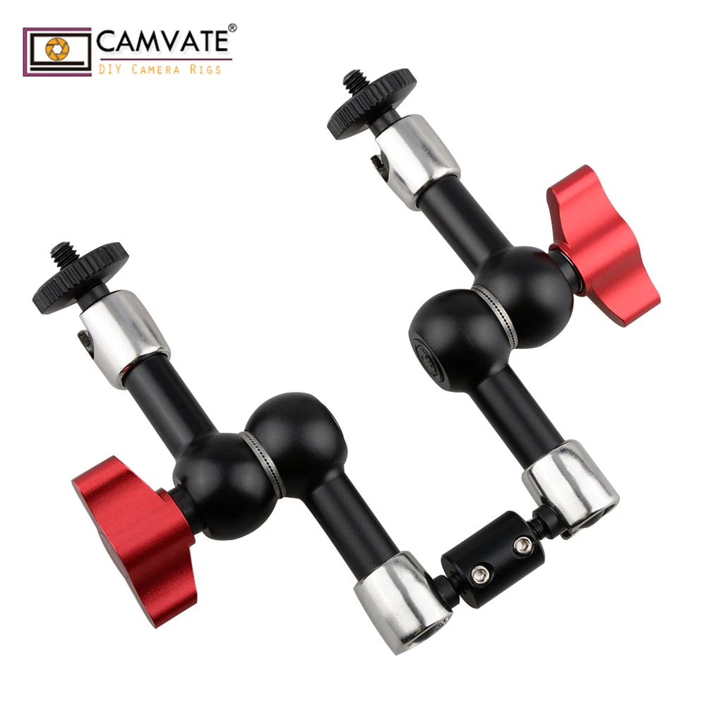 CAMVATE удлинитель Magic Arm (макс. 28 см) и Вращающаяся мини шаровая Головка на 360 градусов