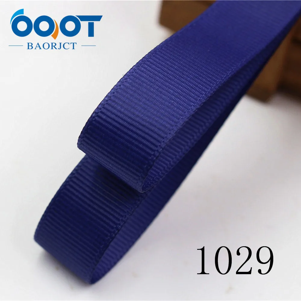 Лента для одежды ручной работы однотонная Grosgrain 10 ярдов 1760611 16 мм|grosgrain ribbon