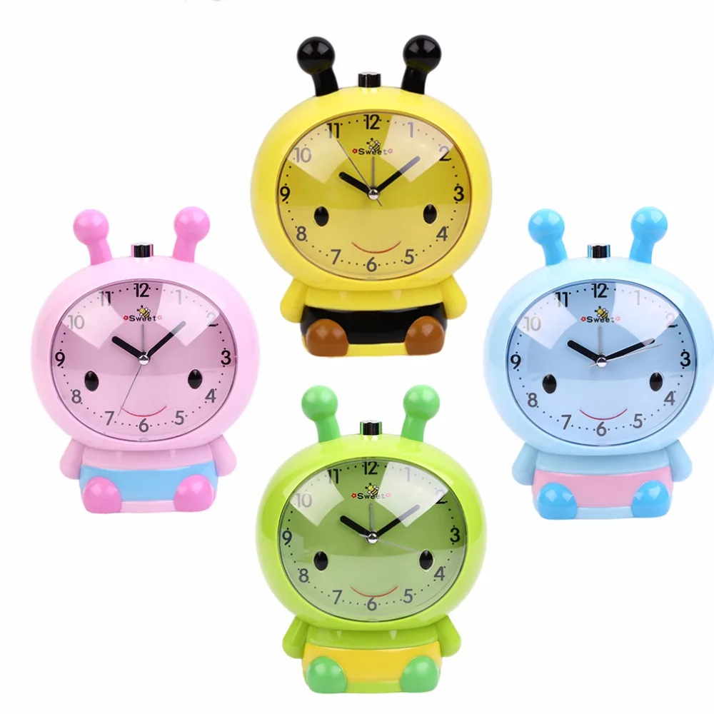 UNIKEA Пчелка Стиль Сладкий Тихая Будильник Моды Личности Ленивый Подарок Для