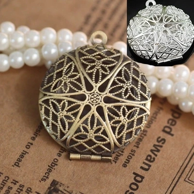 

32*27mm 20pcs 6Colors Photo Frame Locket Box,Brass Bronze Tone Pendant European style Craft ,Jewelry Finding