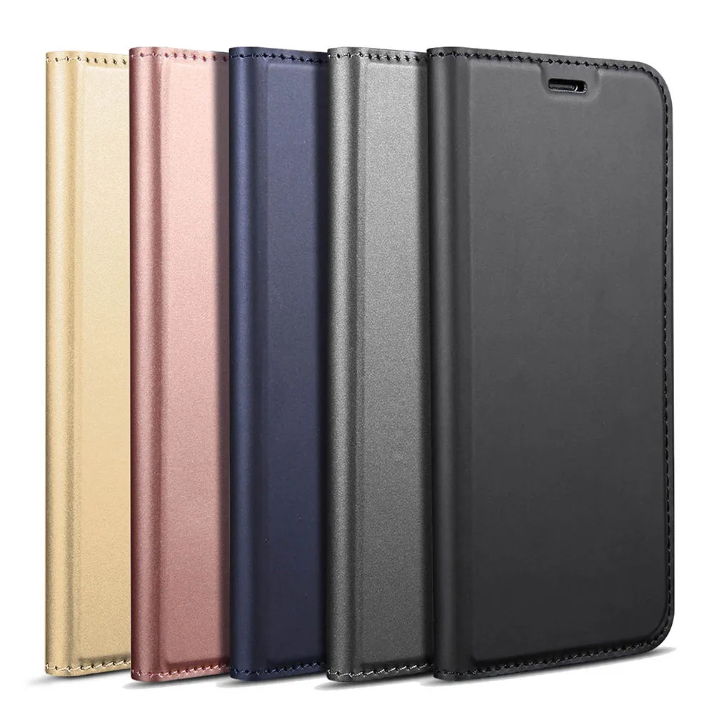Чехол книжка из искусственной кожи серии DZGOGO ISKIN для iPhone X 7 8 Plus 6 6S чехол подставка