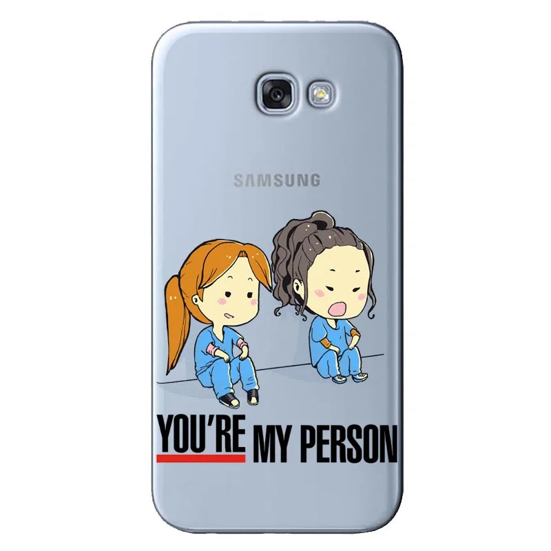 Чехлы You Are My Person для Samsung Galaxy A3 2016 J3 A5 A7 J5 2015 J7 2017 мягкий силиконовый чехол из ТПУ с