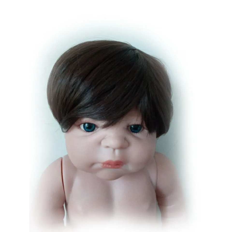 Новый дизайн костюма для 23 &quotReborn парик куклы ребенка 250 высокая температура