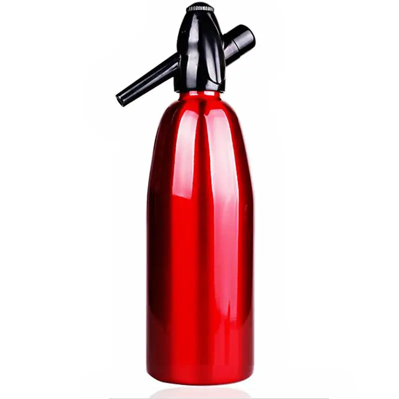 Soda Siphon 1000 мл прочный безопасный Soda Siphon сделать сверкающую воду для Mojitos Gin Fizz коктейлей и вина Spritzers