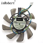 Вентилятор охлаждения Everflow 85 мм T129215SU, 4-контактный, заменяемый для ASUS GTX 460 560 GTX 960 Mini RX570 HD 6790 6870, Вентиляторы-кулеры для видеокарт